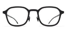 Mykita® FIR MYK FIR MH6 Pitch Black/Black 47 - MH6 Pitch Black/Black Eyeglasses