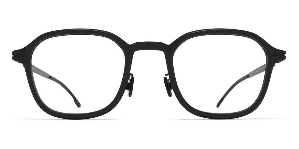 Mykita® FIR MYK FIR MH6 Pitch Black/Black 47 - MH6 Pitch Black/Black Eyeglasses