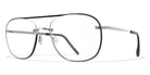 Blackfin® FISHBOURNE BLF FISHBOURNE 1409 58 - Silver/Black Eyeglasses