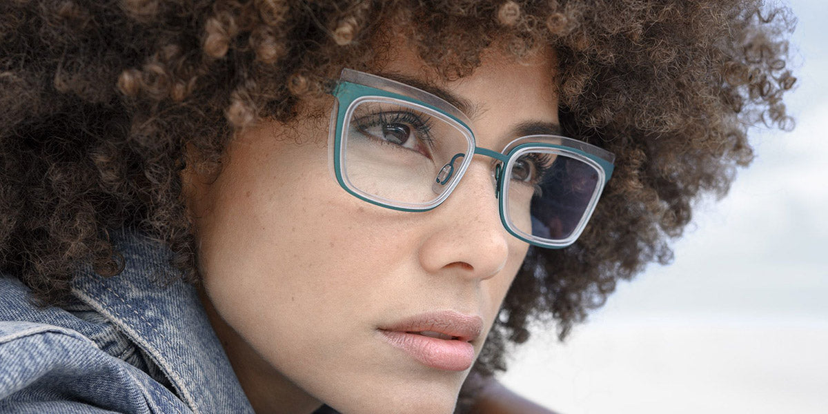 Blackfin® FLAMINGO BEACH BLF FLAMINGO BEACH 1089 52 - Red/Navy Blue Acetate Eyeglasses
