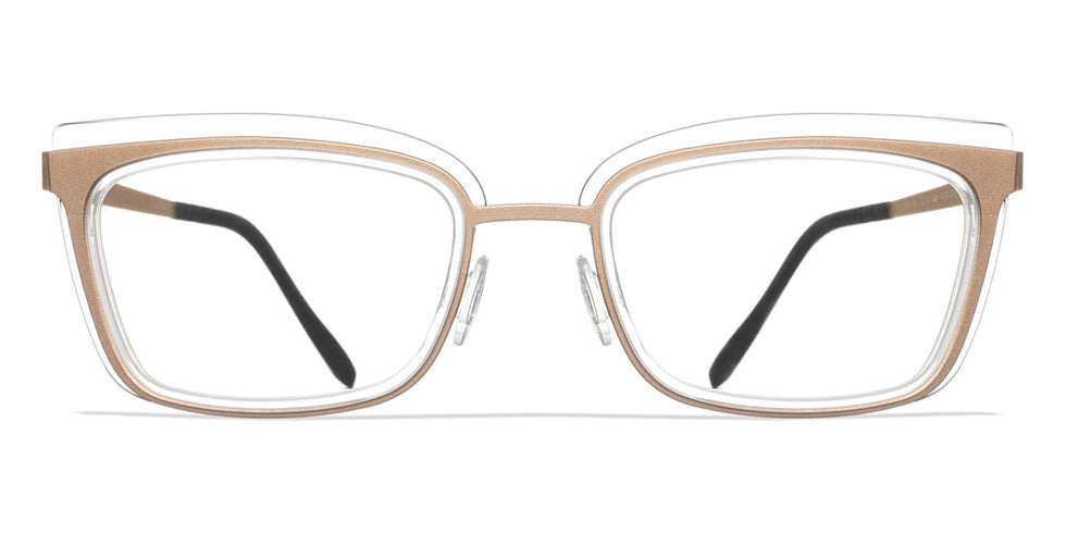 Blackfin® FLAMINGO BEACH BLF FLAMINGO BEACH 1096 52 - Gold/Crystal Acetate Eyeglasses