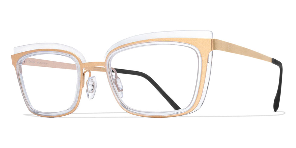 Blackfin® FLAMINGO BEACH BLF FLAMINGO BEACH 1096 52 - Gold/Crystal Acetate Eyeglasses