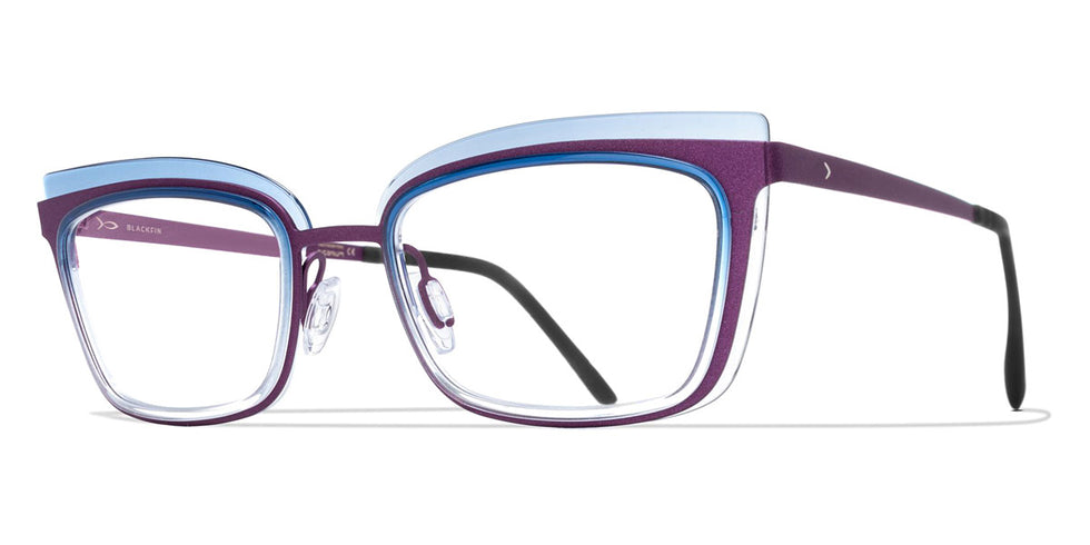 Blackfin® FLAMINGO BEACH BLF FLAMINGO BEACH 1140 52 - Purple/Gradient Blue Acetate Eyeglasses