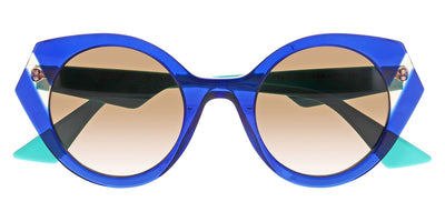 Face A Face® FLASH 1 FAF FLASH 1 1682 48 - Ultra Blue Transparent (1682) Sunglasses