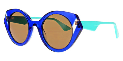 Face A Face® FLASH 1 FAF FLASH 1 1682 48 - Ultra Blue Transparent (1682) Sunglasses