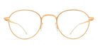 Mykita® FLEMMING MYK FLEMMING Glossy Gold 44 - Glossy Gold Eyeglasses