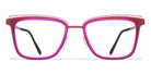 Blackfin® FLOWER CAVE BLF FLOWER CAVE 1146 50 - Red/Transparent Purple Acetate Eyeglasses