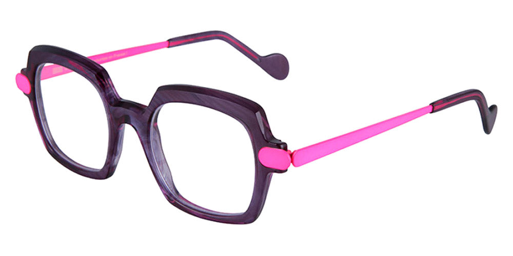 NaoNed® Fogeo NAO Fogeo 81P 47 - 81P Transparent Violet/Neon Pink Eyeglasses