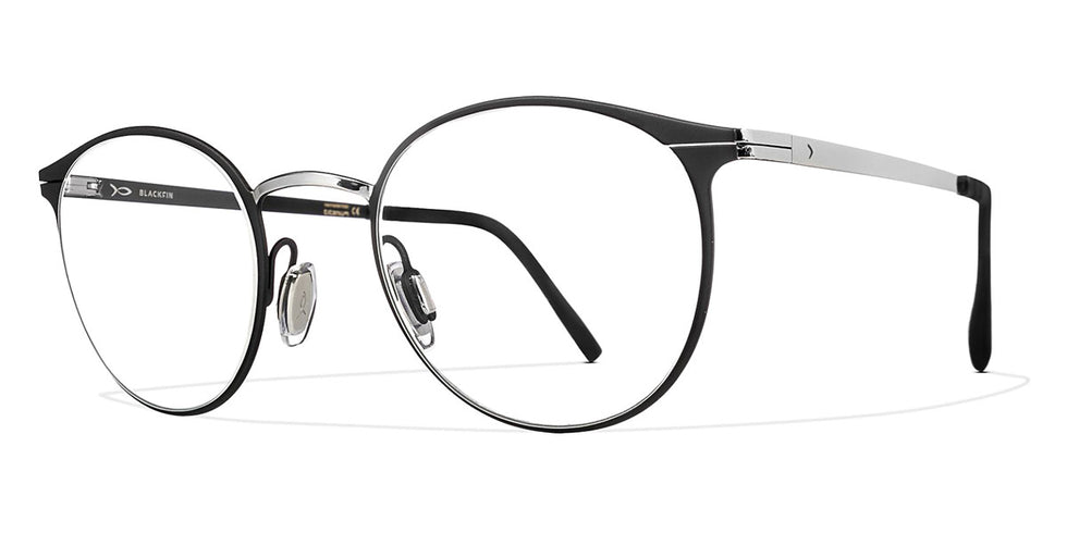 Blackfin® FORT ZACHARY BLF FORT ZACHARY 1177 47 - Black/Silver Eyeglasses