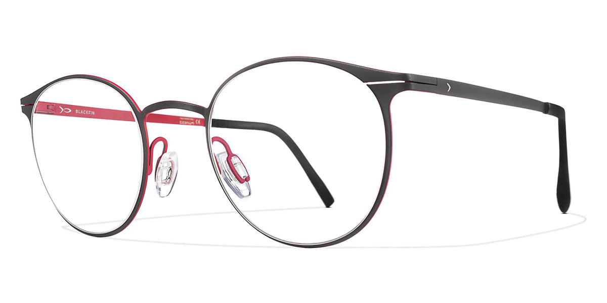 Blackfin® FORT ZACHARY BLF FORT ZACHARY 1289 47 - Black/Red Eyeglasses