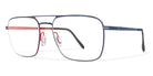 Blackfin® FRESNO BLF FRESNO 1195 55 - Blue/Red Eyeglasses