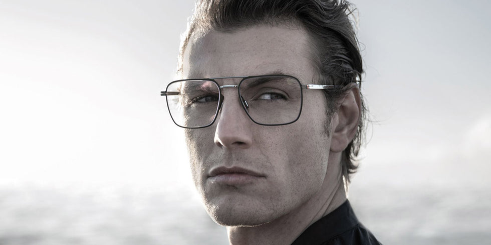 Blackfin® FRESNO BLF FRESNO 1195 55 - Blue/Red Eyeglasses