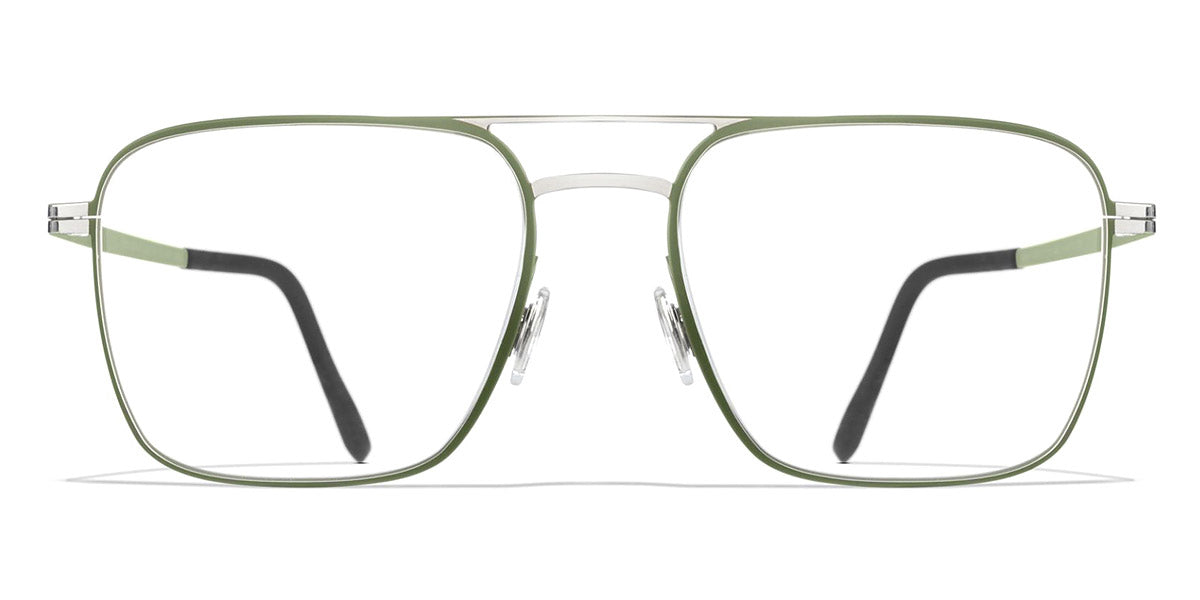 Blackfin® FRESNO BLF FRESNO 1309 55 - Army Green/Silver Eyeglasses