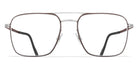 Blackfin® FRESNO BLF FRESNO 1310 55 - Brown/Silver Eyeglasses