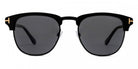 Tom Ford® Henry FT0248 FT0248 01D 53 - Shiny Black / Smoke Polarized Sunglasses