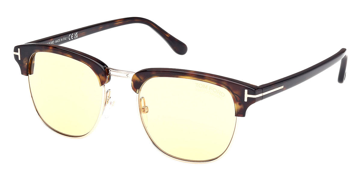 Tom Ford® Henry FT0248 FT0248 52E 53 - Dark Havana / Photochromic Sunglasses