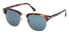 Tom Ford® Henry FT0248 FT0248 53V 53 - Blonde Havana / Blue Sunglasses