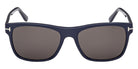 Tom Ford® FT0698 Sunglasses FT0698 90A 57 - 90A - Shiny Blue/Shiny Blue