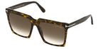 Tom Ford® FT0764 Sabrina-02 FT0764 Sabrina-02 52H 58 - 52H - Havana Sunglasses