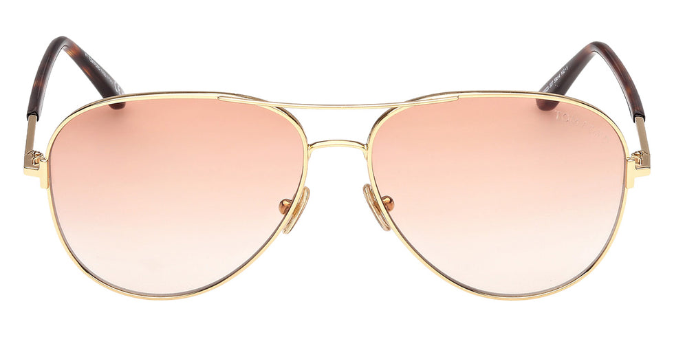 Tom Ford® FT0823 Sunglasses FT0823 30T 59 - 30T - Shiny Deep Gold/Red Havana