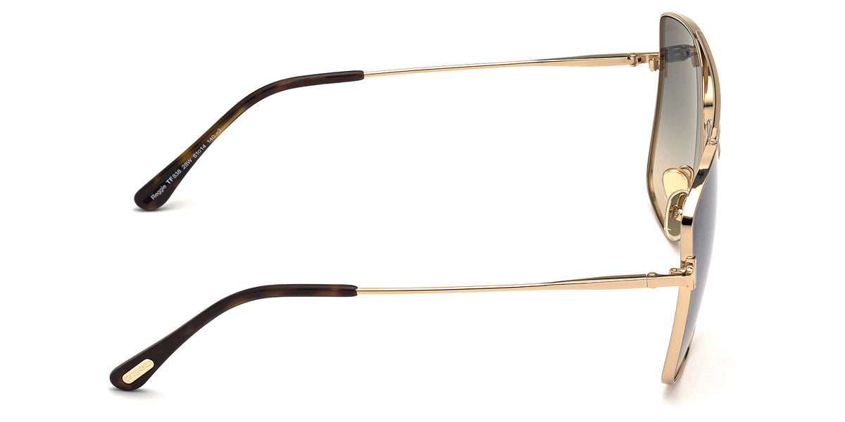 Tom Ford® FT0838 REGGIE FT0838 REGGIE 28W 61 - 28W/Shiny Rose Gold / Shiny Rose Gold Sunglasses