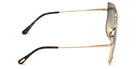Tom Ford® FT0838 REGGIE FT0838 REGGIE 28W 61 - 28W/Shiny Rose Gold / Shiny Rose Gold Sunglasses