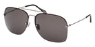 Tom Ford® FT0883 Sunglasses FT0883 12A 64 - 12A - Shiny Dark Ruthenium/Shiny Dark Ruthenium
