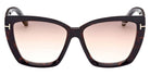 Tom Ford® FT0920 Scarlet-02 FT0920 Scarlet-02 52G 57 - 52G - Dark Havana / Dark Havana Sunglasses