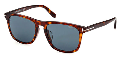 Tom Ford® FT0930-F Gerard-02 FT0930-F Gerard-02 54V 56 - 54V - Red Havana / Blue Sunglasses