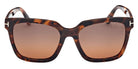 Tom Ford® FT0952 Selby FT0952 Selby 52H 55 - 52H - Dark Havana / Dark Havana Sunglasses