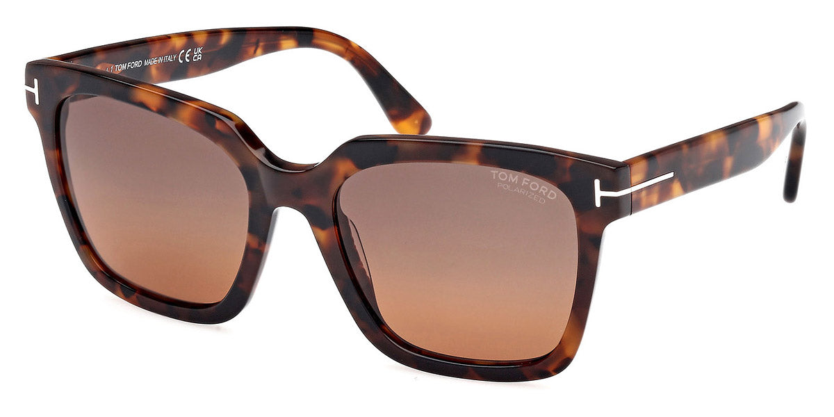 Tom Ford® FT0952 Selby FT0952 Selby 52H 55 - 52H - Dark Havana / Dark Havana Sunglasses