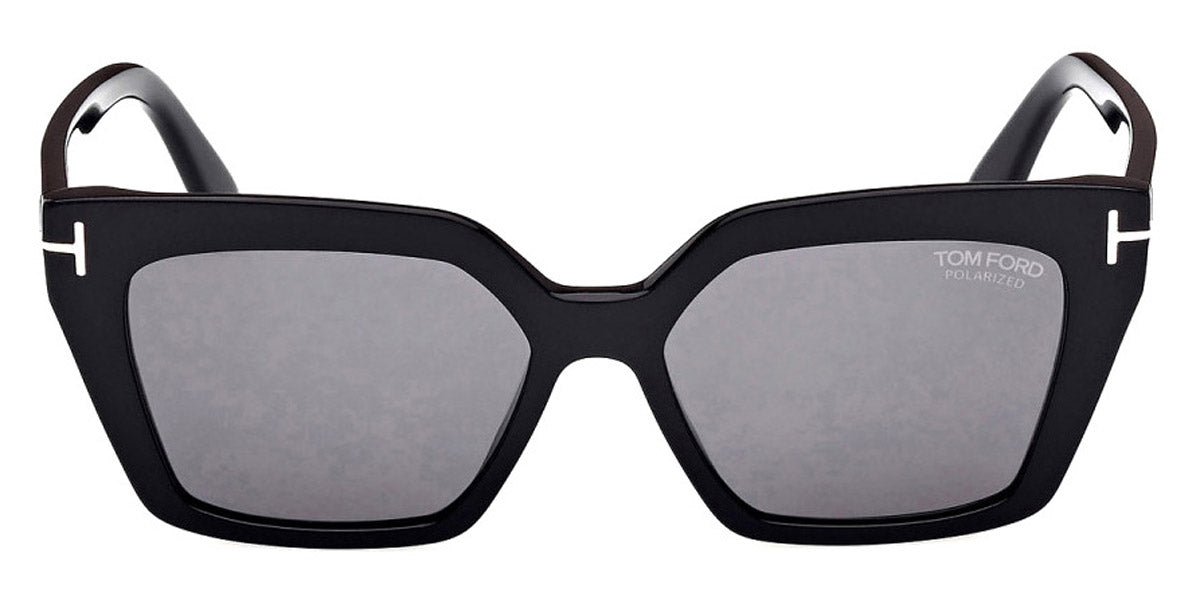 Tom Ford® FT1030 Winona FT1030 Winona 01D 53 - 01D - Shiny Black / Shiny Black Sunglasses