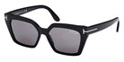 Tom Ford® FT1030 Winona FT1030 Winona 01D 53 - 01D - Shiny Black / Shiny Black Sunglasses