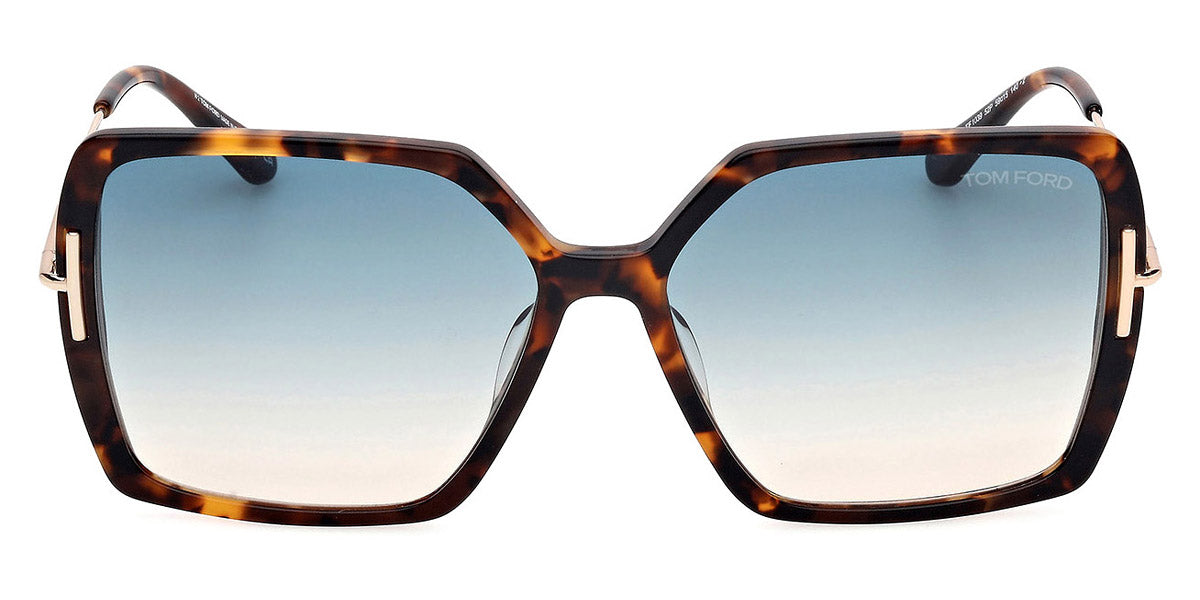 Tom Ford® FT1039 Joanna FT1039 Joanna 52P 59 - 52P - Dark Havana / Dark Havana Sunglasses