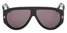 Tom Ford® FT1044 Sunglasses FT1044 01A 60 - 01A - Shiny Black/Shiny Black