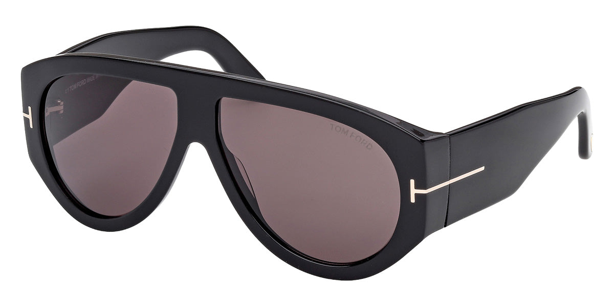 Tom Ford® FT1044 Sunglasses FT1044 01A 60 - 01A - Shiny Black/Shiny Black