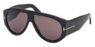 Tom Ford® FT1044 Sunglasses FT1044 01A 60 - 01A - Shiny Black/Shiny Black