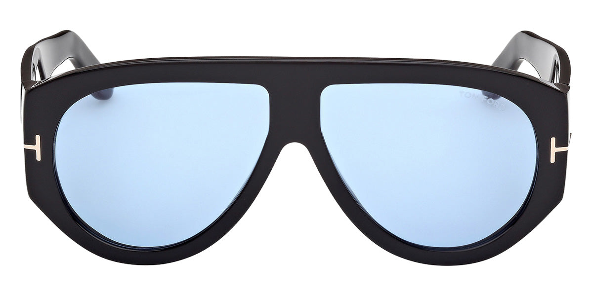 Tom Ford® FT1044 Sunglasses FT1044 01V 60 - 01V - Shiny Black/Shiny Black