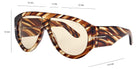 Tom Ford® FT1044 Bronson FT1044 Bronson 56E 60 - 56E - Havana/Striped / Havana/Striped Sunglasses