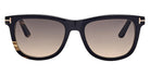 Tom Ford® FT1046-P FT1046-P 64B 53 - Colored Horn / Gradient Smoke Sunglasses