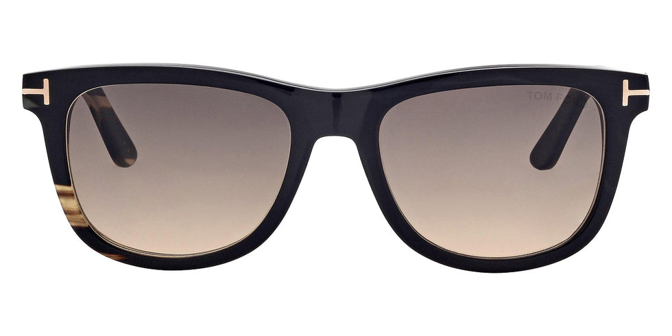Tom Ford® FT1046-P FT1046-P 64B 53 - Colored Horn / Gradient Smoke Sunglasses