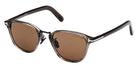 Tom Ford® FT1049-D FT1049-D 20J 50 - 20J - Shiny Grey / Shiny Grey Sunglasses