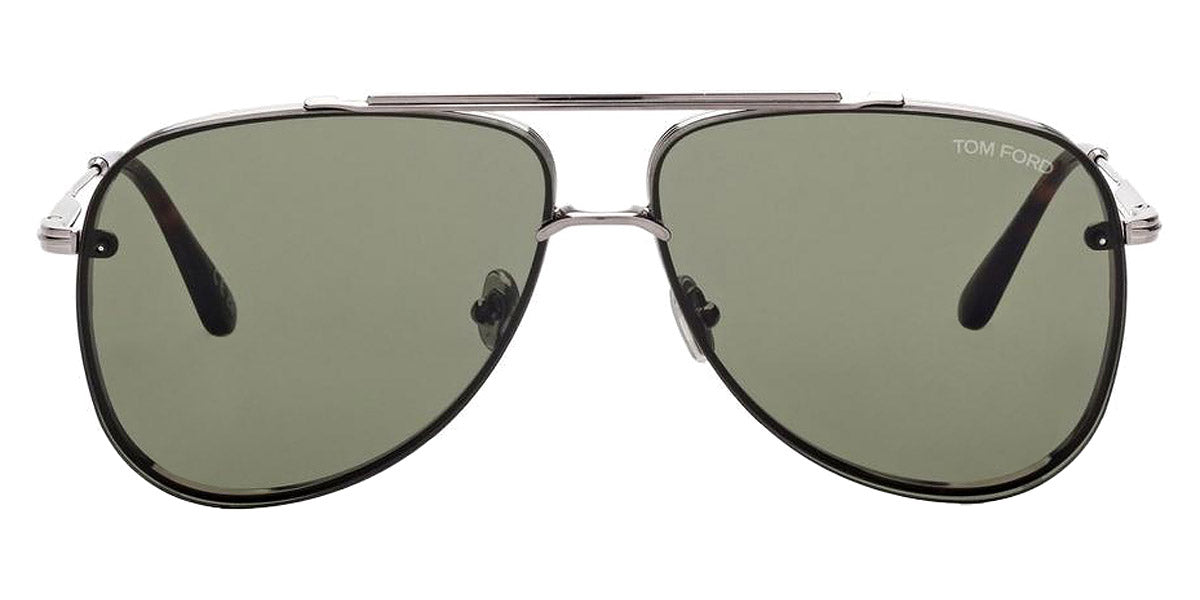 Tom Ford Aviator Oversized Sunglasses NEW Tom Ford Cybil Oversized Aviator Sunglasses in Ivory main image 4