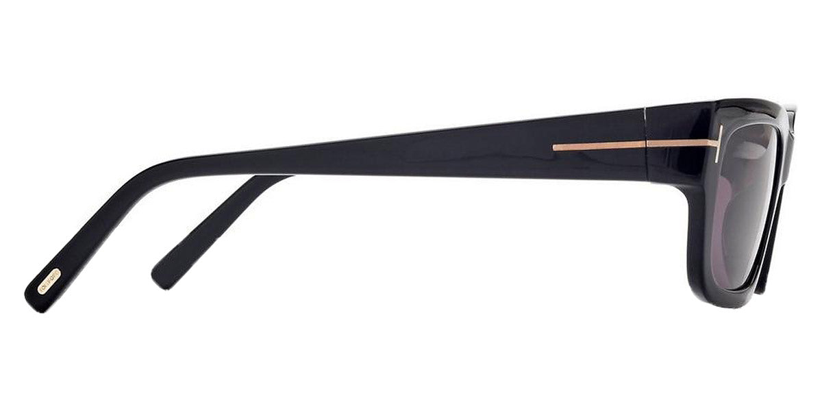 Tom Ford Ezra FT1075 01E Sunglasses Black Rectangle Frame, Photochromic Lenses Tom Ford FT1075 Sunglasses | Select Eyewear main image 3
