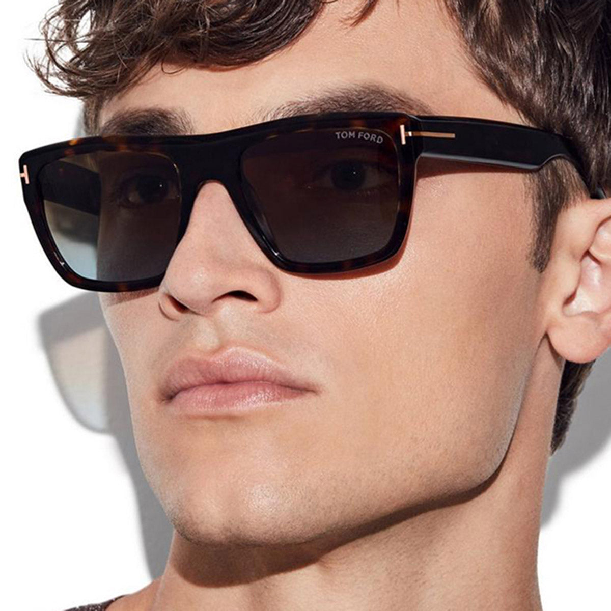 Tom Ford® FT1077 ALBERTO Square Sunglasses - EuroOptica display picture 1