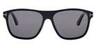 Tom Ford® FT1081-N FRANCES FT1081-N FRANCES 01D 58 - 01D - Shiny Black / Shiny Black Sunglasses