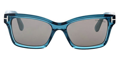 Tom Ford® FT1085 MIKEL FT1085 MIKEL 90L 54 - 90L - Shiny Turquoise / Shiny Turquoise Sunglasses