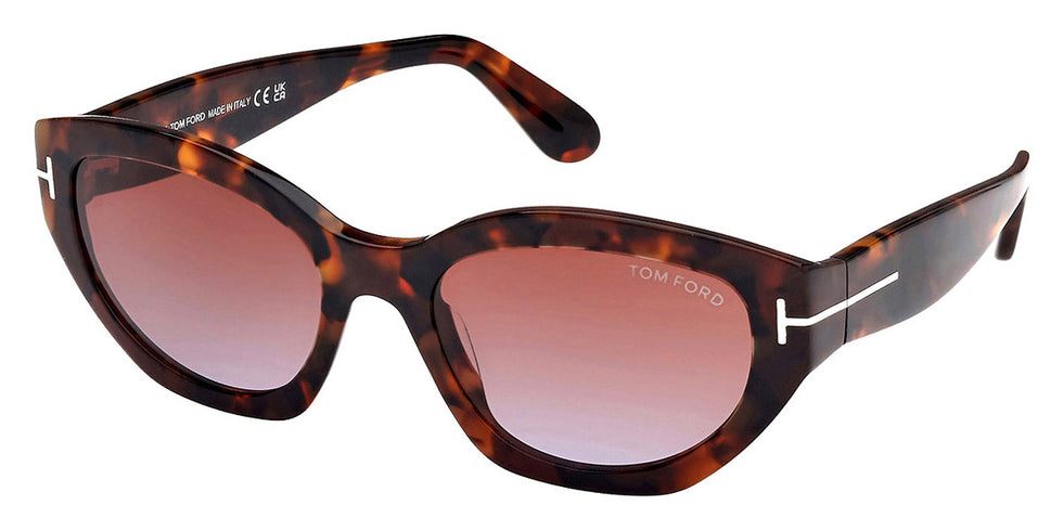 Tom Ford® FT1086 Penny FT1086 Penny 52F 55 - 52F - Dark Havana / Dark Havana Sunglasses