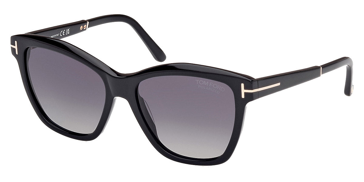 Tom Ford® FT1087 FT1087 01D 54 - 01D - Shiny Black / Shiny Black Sunglasses