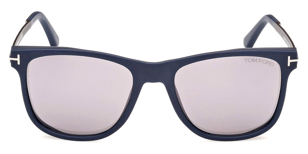 Tom Ford® FT1104 FT1104 91C 53 - 91C - Matte Blue / Matte Blue Sunglasses